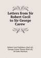 Letters from Sir Robert Cecil to Sir George Carew ., Robert Cecil Salisbury (Earl of), George Carew Totnes (Earl of), Sir John Maclean 