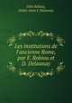 Les institutions de l