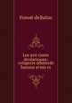 Les cent contes droslaticques: colligez es abbaies de Touraine et mis en ., Honore? de Balzac 