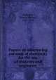 Papers on alternating currents of electricity for the use of students and engineers, Blakesley, Thomas Holmes, 1847-1929 