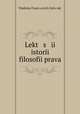 Lekt s i istori filosofi prava, 