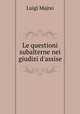 Le questioni subalterne nei giudizi d
