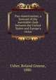 Pan-Americanism; a forecast of the inevitable clash between the United States and Europe