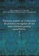 Parnaso espan?ol. Coleccio?n de poesi?as escogidas de los mas ce?lebres poetas castellanos, Lo?pez de Sedano 