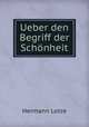 Ueber den Begriff der Schonheit, Hermann Lotze 