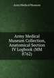 Army Medical Museum Collection, Anatomical Section IV Logbook (MM 8762), Army Medical Museum 