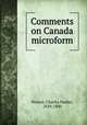 Comments on Canada microform, Warner, Charles Dudley, 1829-1900 