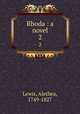 Rhoda : a novel. 2, Lewis, Alethea, 1749-1827 