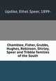 Chamblee, Fisher, Grubbs, Hughes, Robinson, Shirley, Speer and Tribble families of the South, Updike, Ethel Speer, 1899- 