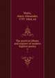 The poetical album; and register of modern fugitive poetry. 1, Watts, Alaric Alexander, 1797-1864, ed 