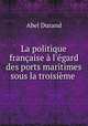La politique francaise a l