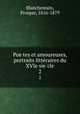 Poe?tes et amoureuses, portraits litte?raires du XVIe sie?cle, Blanchemain, Prosper, 1816-1879 