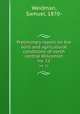 Preliminary report on the soils and agricultural conditions of north central Wisconsin. no. 11, Weidman, Samuel, 1870- 