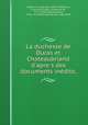 La duchesse de Duras et Chateaubriand d