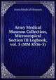 Army Medical Museum Collection, Microscopical Section III Logbook, vol. 5 (MM 8536-5), Army Medical Museum 