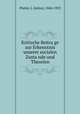 Kritische Beitra?ge zur Erkenntnis unserer socialen Zusta?nde und Theorien, Platter, J. (Julius), 1844-1923 