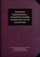 Synopsis hepaticarum : coniunctis studiis scripserunt et edi curaverunt, Gottsche, Karl Moritz, 1808-1892,Lindenberg, Johann Bernhard Wilhelm, 1781-1851,Nees von Esenbeck, C. G. (Christian Gottfried), 1776-1858 