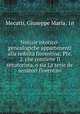Notizie istorico-genealogiche appartenenti alla nobilta fiorentina; Pte. 2. che contiene Il senatorista, o sia La serie de