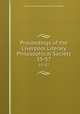 Proceedings of the Liverpool Literary & Philosophical Society. 55-57, Literary and Philosophical Society of Liverpool 