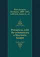 Protagoras, with the commentary of Hermann Sauppe, Plato,Sauppe, Hermann, 1809-1893, ed,Towle, James A., tr 