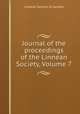 Journal of the proceedings of the Linnean Society, Volume 7, Linnean Society of London 