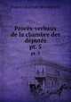 Procs-verbaux de la chambre des dputs. pt. 5, 