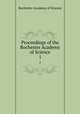 Proceedings of the Rochester Academy of Science. 1, Rochester Academy of Science 