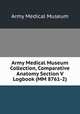 Army Medical Museum Collection, Comparative Anatomy Section V Logbook (MM 8761-2), Army Medical Museum 