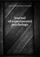 Journal of experimental psychology, American Psychological Association 