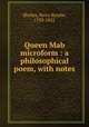 Queen Mab microform : a philosophical poem, with notes, Shelley, Percy Bysshe, 1792-1822 