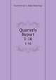 Quarterly Report. 1-16, Providence (R.I .). Public Works Dept 