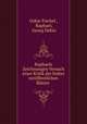Raphaels Zeichnungen Versuch einer Kritik der bisher veroffentlichen Blatter ., Oskar Fischel , Raphael, Georg Dehio 