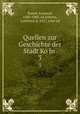 Quellen zur Geschichte der Stadt Koln . 3, Ennen, Leonard, 1820-1880, ed,Eckertz, Gottfried, b. 1817, joint ed 