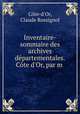 Inventaire-sommaire des archives departementales. Cote d