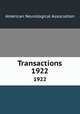 Transactions. 1922, American Neurological Association 