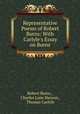 Representative Poems of Robert Burns: With Carlyle