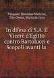 In difesa di S.A. il Vicere d