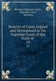 Reports of Cases Argued and Determined in the Supreme Court of the State of .. 19, Montana Supreme Court , Supreme Court , Montana 