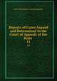 Reports of Cases Argued and Determined in the Court of Appeals of the State .. 11, New York (State ). Court of Appeals 