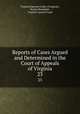 Reports of Cases Argued and Determined in the Court of Appeals of Virginia. 23, Virginia Supreme Court of Appeals , Peyton Randolph , Virginia General Court 