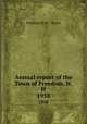 Annual report of the Town of Freedom, N.H.. 1958, 