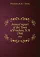 Annual report of the Town of Freedom, N.H.. 1946, 