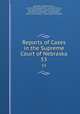 Reports of Cases in the Supreme Court of Nebraska. 53, Nebraska Supreme Court, James Mills Woolworth, Lorenzo Crounse, Guy Ashton Brown, Walter Albert Leese, David Allen Campbell, Lee Herdmen , Henry Clay Lindsay , Henry Paxon Stoddart 