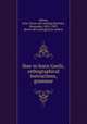 How to learn Gaelic, orthographical instructions, grammar, John Whyte 