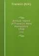 Annual report of Franklin, New Hampshire. 1950, Franklin (N.H.) 
