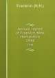 Annual report of Franklin, New Hampshire. 1948, Franklin (N.H.) 