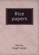 Rice papers, Norris, Hugh Leigh 