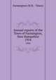 Annual reports of the Town of Farmington, New Hampshire. 1954, Farmington (N.H. : Town) 