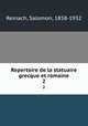Repertoire de la statuaire grecque et romaine. 2, Reinach, Salomon, 1858-1932 