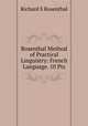 Rosenthal Method of Practical Linguistry: French Language. 10 Pts, Richard S. Rosenthal 